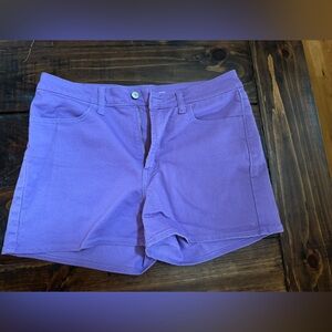 Old Navy High Waist Purple Shorts
